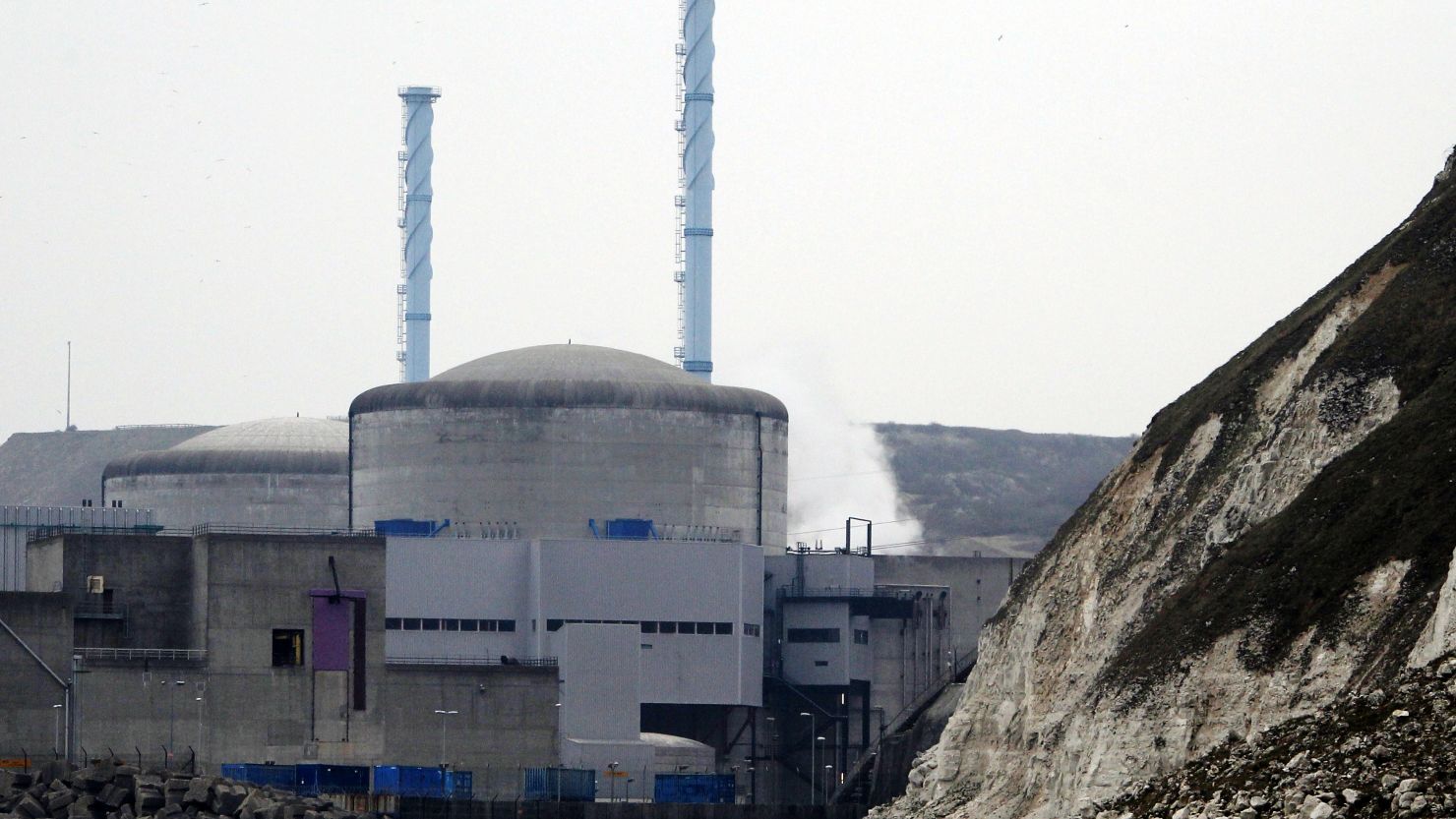 The Penly nuclear power plant  in Western France after a nuclear reactor shut down automatically on April 5.