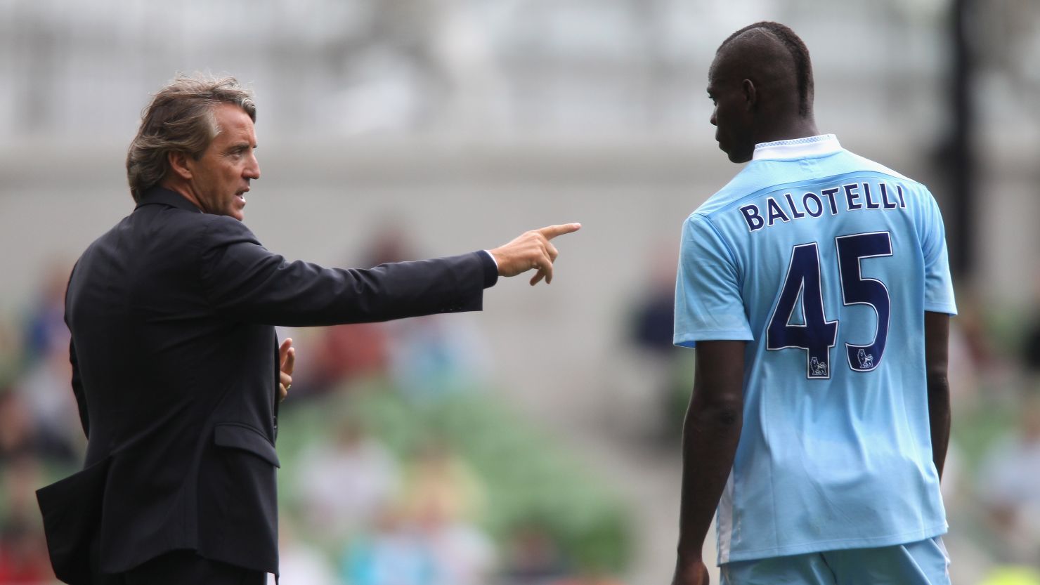 Roberto Mancini sympathizes with his frustrated Manchester City squad, admitting he would punch striker Mario Balotelli.
