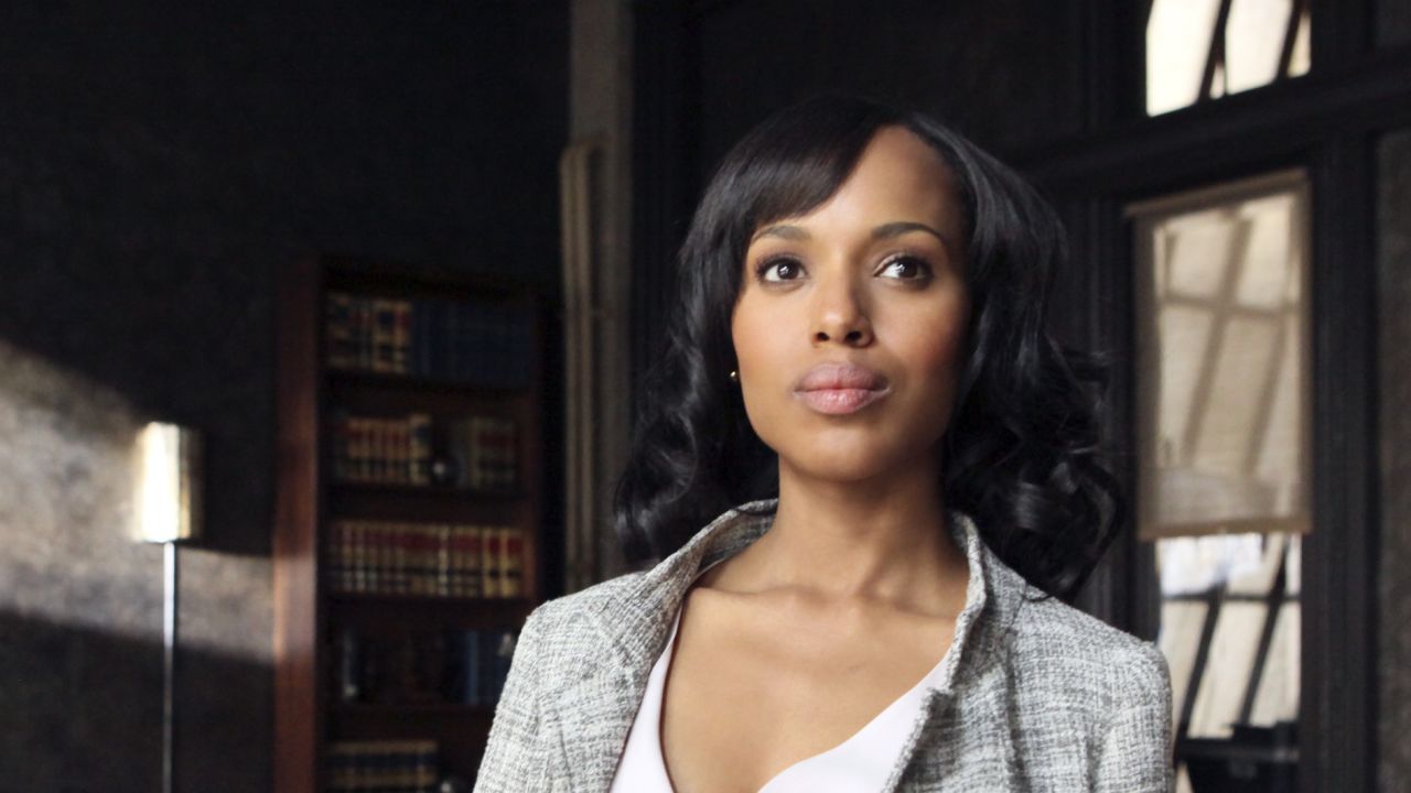 Actress Kerry Washington stars in the ABC show "Scandal."