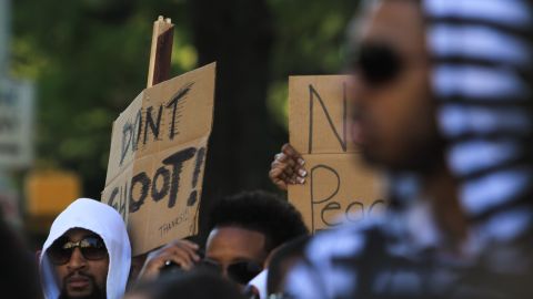 In late March, protesters gather at the Georgia State Capitol to protest the death of Florida teen Trayvon Martin.