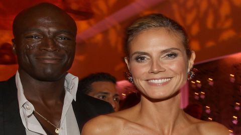 Singer Seal and Heidi Klum as seen at an Emmy nominees celebration on September 18, 2011 in West Hollywood, California. 