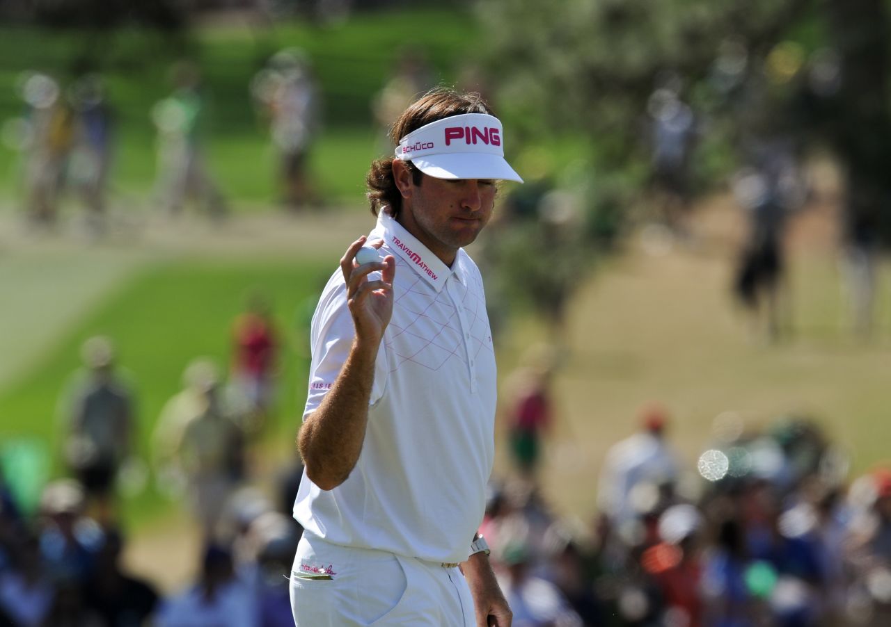 Bubba Watson made his move with four straight birdies on the back nine.