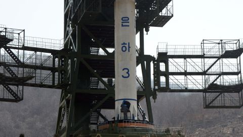 Pyongyang in April test fired a long-range rocket, which exploded shortly after it was launched. 