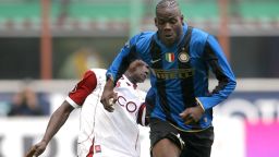 Balotelli's first-team debut came in December 2007 as a subsitute with Internazionale. Three days later the 17-year-old scored two goals during Inter's 4-1 Coppa Italia win against Reggina.