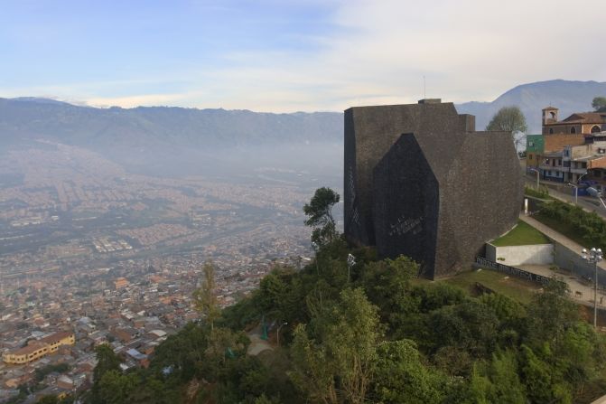 El Parque Biblioteca de España in Medellín, Colombia is a symbol of the city's dedication to public architecture. 