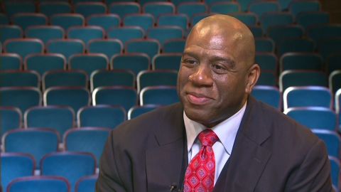 Magic Johnson, part of a group buying the Dodgers, says the sale will start a new chapter for the team.