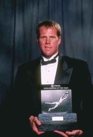 Friedel was named Major League Soccer's goalkeeper of the year during his only full season with the Columbus Crew in 1997.