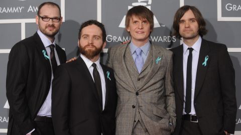 Death Cab for Cutie, shown here in 2009 at the Grammy Awards.