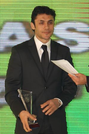 Hassan was named Best  African Footballer based in Africa during the 2010 CAF awards. He has helped Egypt  win the African Cup of Nations  four times, in 1998, 2006, 2008 and 2010, and pointed to the Arab uprising last year as a factor in the team's recent demise.