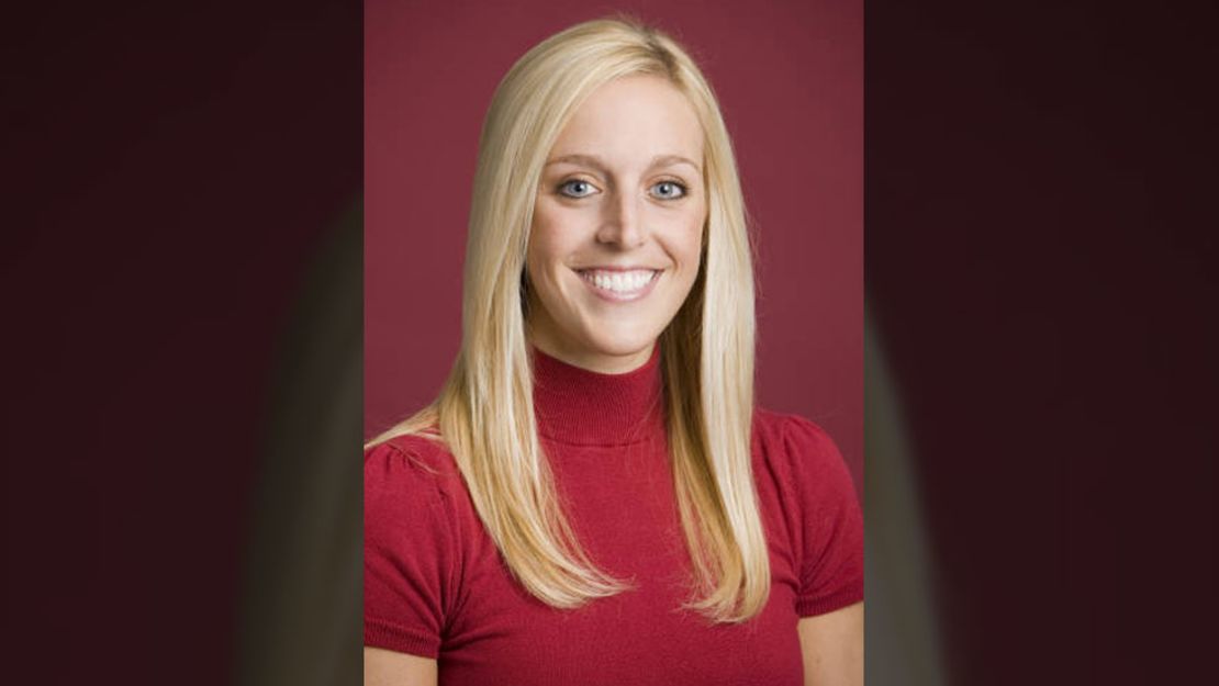 Jessica Dorrell, a 25-year-old  member of his staff, was on Petrino's motorcycle with him when it crashed .