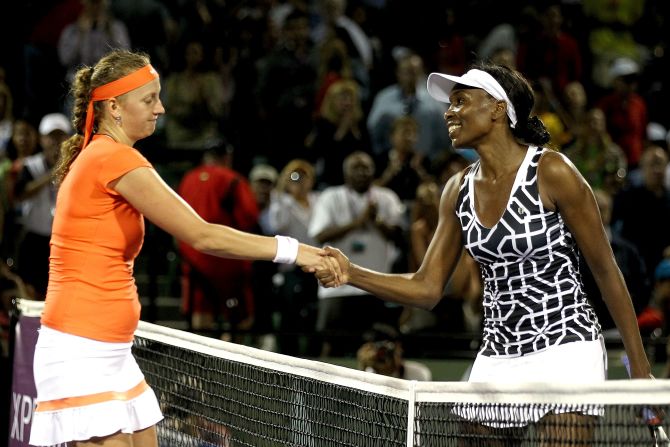 Worse was to come in Key Biscayne, Florida, when Kvitova lost her opening match to Venus Williams, who was playing her first tournament after a long absence due to an incurable illness.