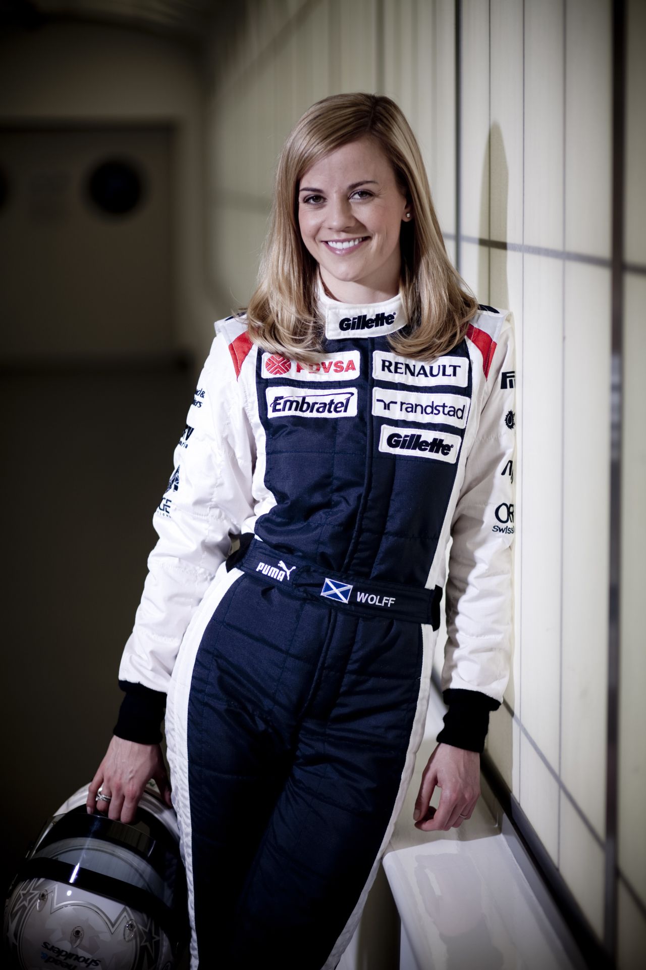 Wolff signed for the Williams F1 team as a development driver in April 2012.  "Sometimes in life you just need a chance. Claire and Frank (Williams) gave me that chance," she told CNN.