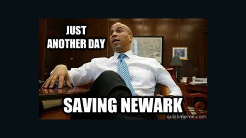A new Tumblr blog, SuperCoryBooker is actively creating memes about the mayor.