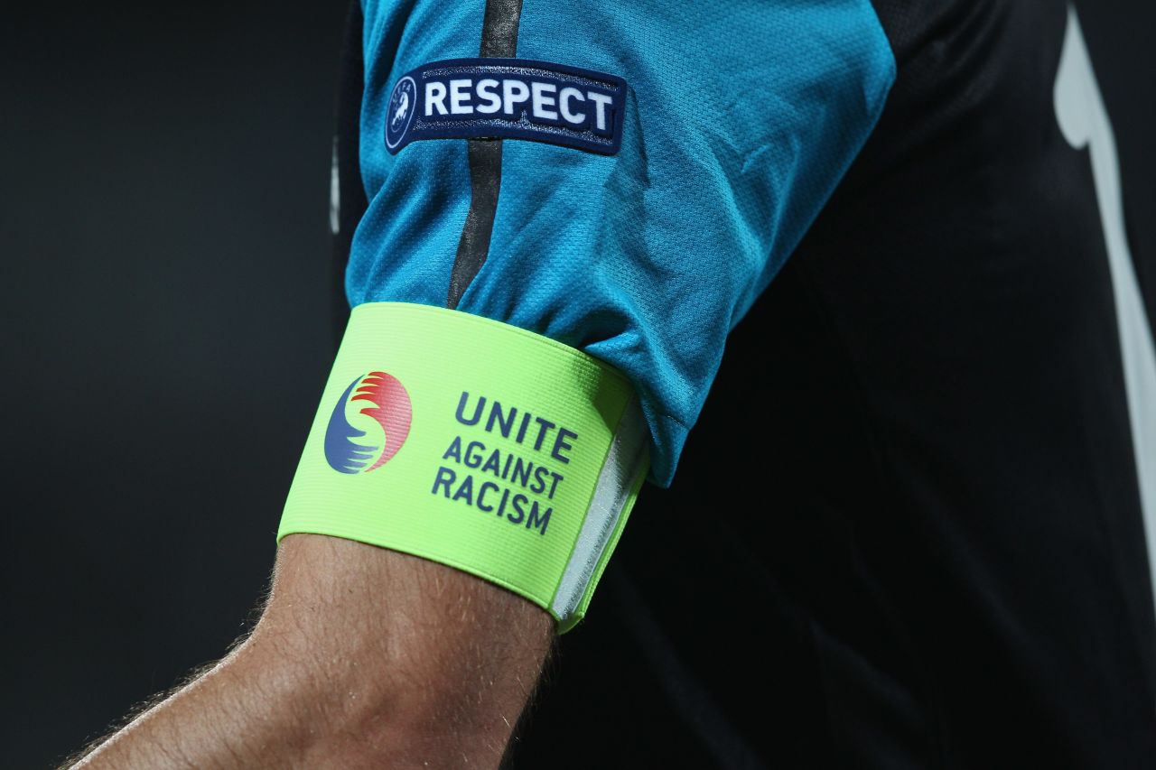 European football's ruling body UEFA has run a "Unite Against Racism" campaign in recent years.  