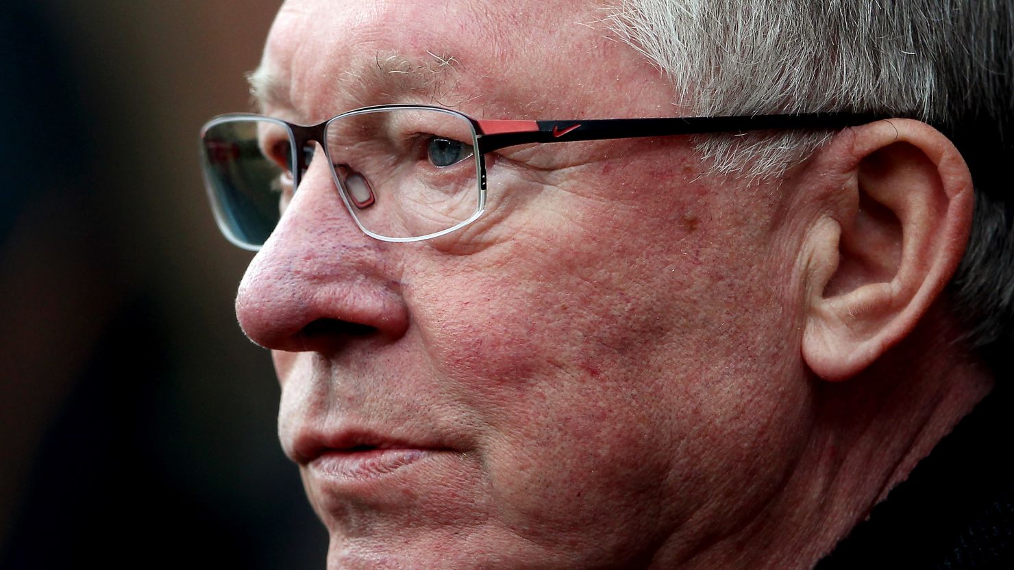 Alex Ferguson saw his side suffer a shock 1-0 defeat at Wigan to throw the English Premier title race wide open.