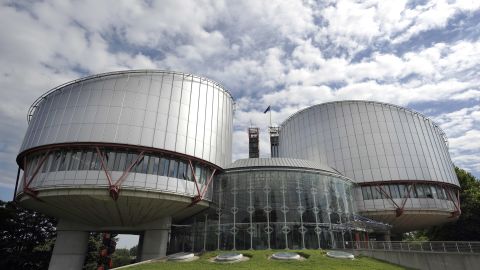 The European Court of Human Rights in the French eastern city of Strasbourg.