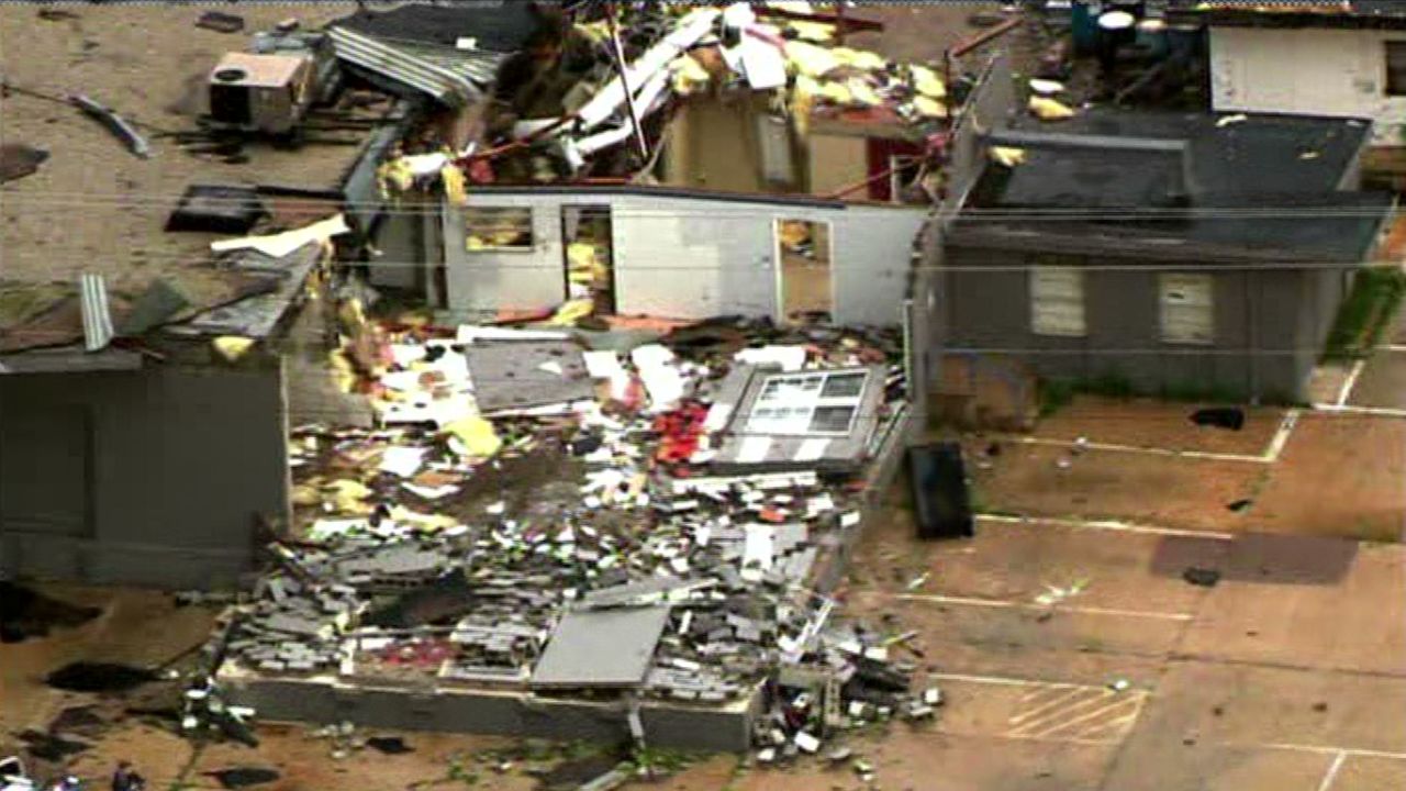 No serious injuries were immediately reported in Norman, home to the University of Oklahoma.