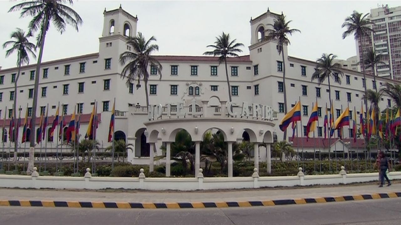 Secret Service and military personnel allegedly brought prostitutes to this hotel in Cartagena, Colombia, while on a mission.