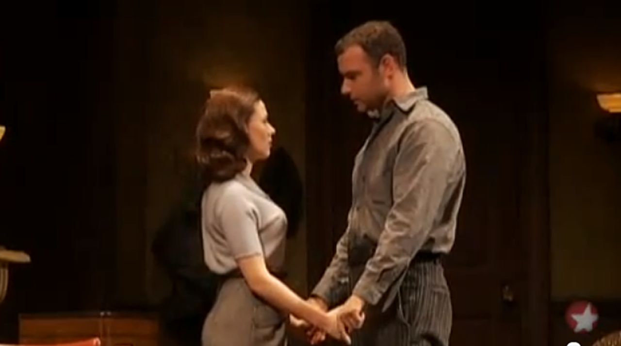 Scarlett Johansson and Liev Schreiber starred in "A View from the Bridge" on Broadway in 2009. Johansson won a Tony Award for playing Catherine, while Schreiber was nominated for his performance.