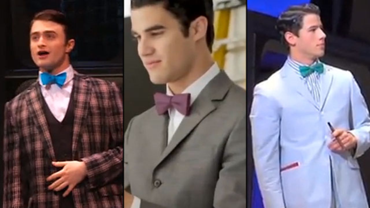 In February 2011, "Harry Potter's" Daniel Radcliffe took on the role of J. Pierrepont Finch in the Broadway revival of "How to Succeed in Business Without Really Trying." "Glee's" Darren Criss succeeded Radcliffe for a short time in January 2012. Jonas Brothers' Nick Jonas currently plays the part.