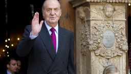 Spain's King Juan Carlos attends Easter Mass in Palma de Mallorca on April 8, 2012 in Palma de Mallorca, Spain. 