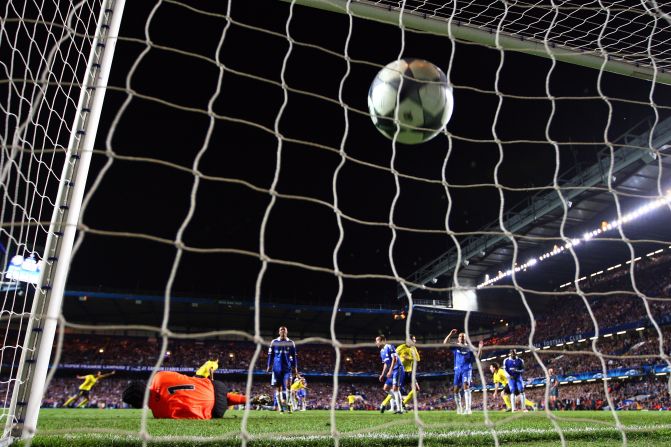 The Spain midfielder's injury-time equalizer at Stamford Bridge put Barcelona into the final on away goals, and the Catalan side went on to triumph in Rome.