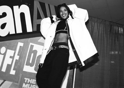 Shortly after filming her "Rock the Boat" music video in the Bahamas in 2001, 22-year-old Aaliyah died in an airplane crash.