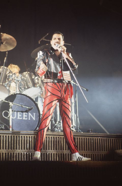 Queen frontman Freddie Mercury died in 1991. He was 45.