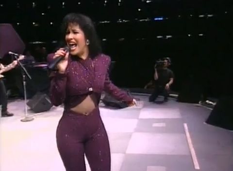 Latin chart-topper Selena was killed in 1995. A film based on the 23-year-old performer's life and death starring Jennifer Lopez was released in 1997.