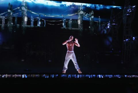 Tupac Shakur still has it. The rapper, who died at age 25 in 1996, entertained audiences via hologram at Coachella on Sunday. Pac's eerily realistic performance has some fans tweeting that, even in death, the "Hail Mary" rapper is a better entertainer than present day artists. Here are some other hologram performances we'd like to see: