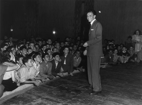 Something tells us a Frank Sinatra hologram would have no problems attracting a crowd. The performer died in 1998 at age 82.