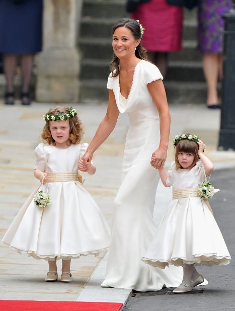Pippa Middleton shot to fame in 2011 when she was bridesmaid at her sister Kate's wedding to Prince William in London.