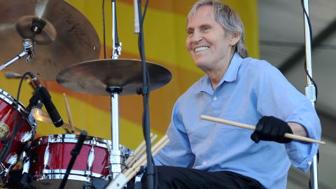 Levon Helm performs at the 2010 New Orleans Jazz and Heritage Festival.