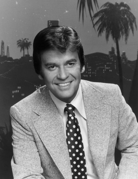 Clark  on the set of his NBC television series, "Dick Clark's Live Wednesday," in 1978. 