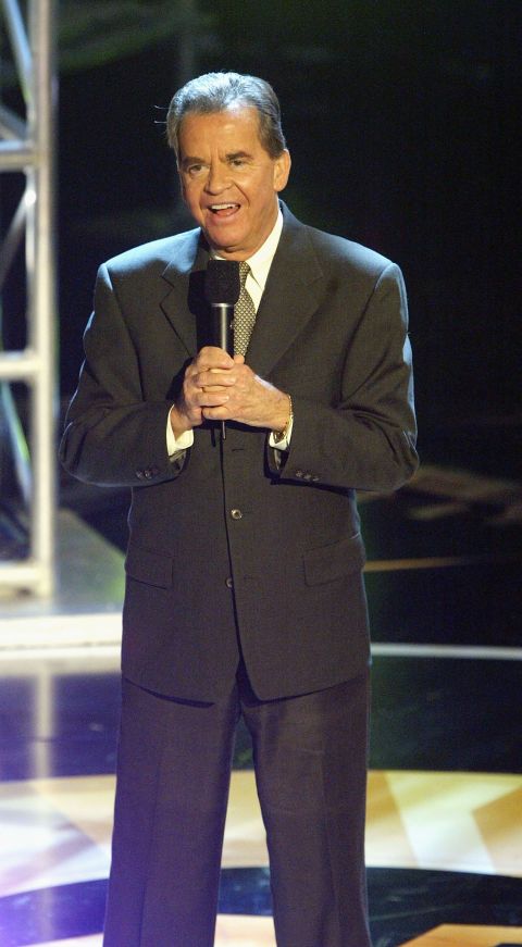 Clark speaks at the "Motown 45" Anniversary Celebration in Los Angeles in 2004.