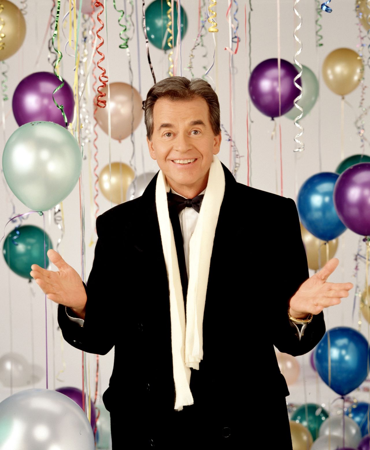 Clark hosts his annual ABC New Year special from New York's Times Square in 1994.