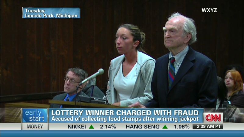 April Lottery winner charged with fraud