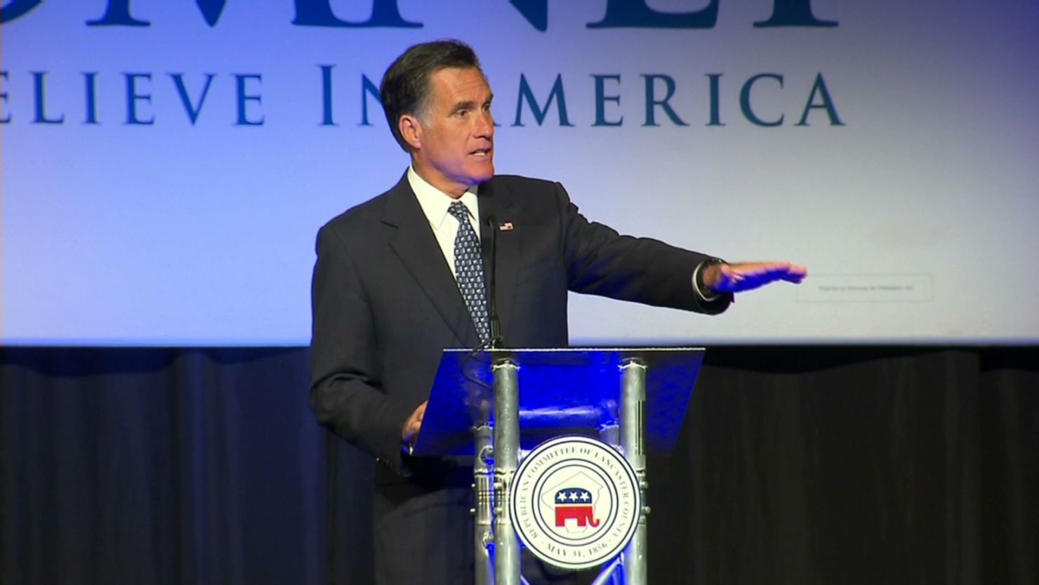 Mitt Romney, the presumptive GOP nominee, now gets to run the general election campaign he has hoped for.