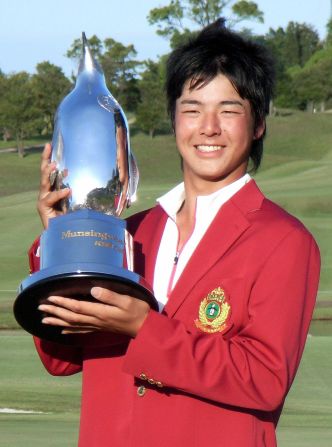 Japan's Ryo Ishikawa was the youngest male player to win a professional tournament, until he was usurped by 14-year old Pachara Khongwatmai last year. Ishikawa was 15 when he triumphed at the Munsingwear Open in 2007 and has since gone on to become a top-level tour competitor.