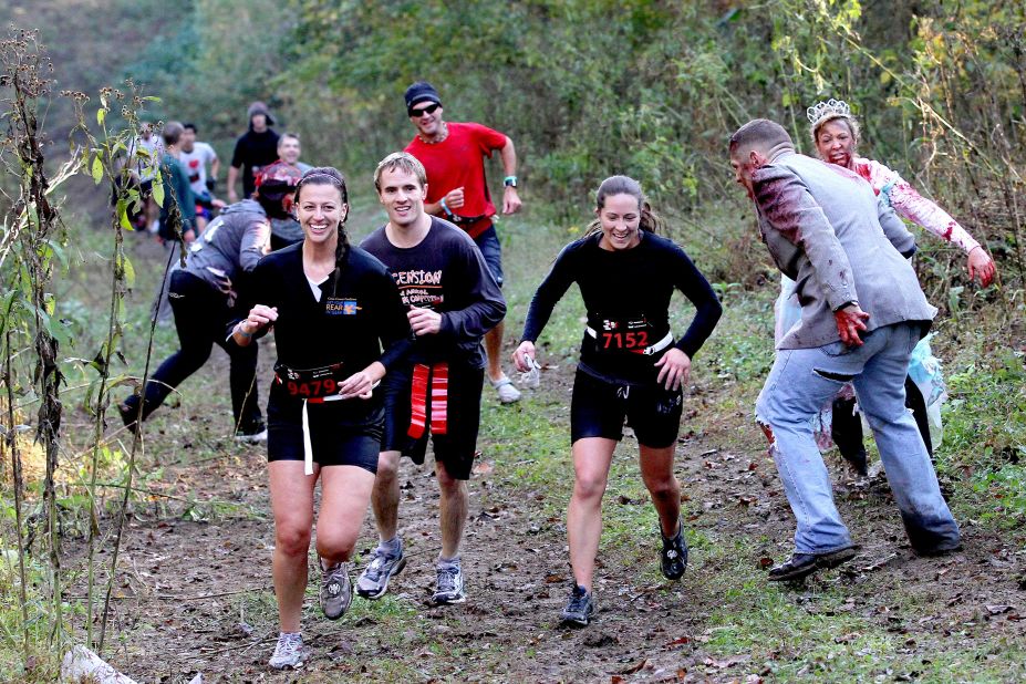 Oh, did we mention there would be mud and obstacles along the way? It is the apocalypse after all.