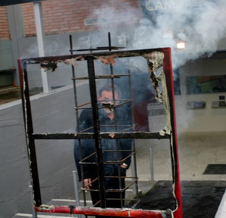 Manfredi says: "I hope that the government stops me because this is terrible what I'm doing."