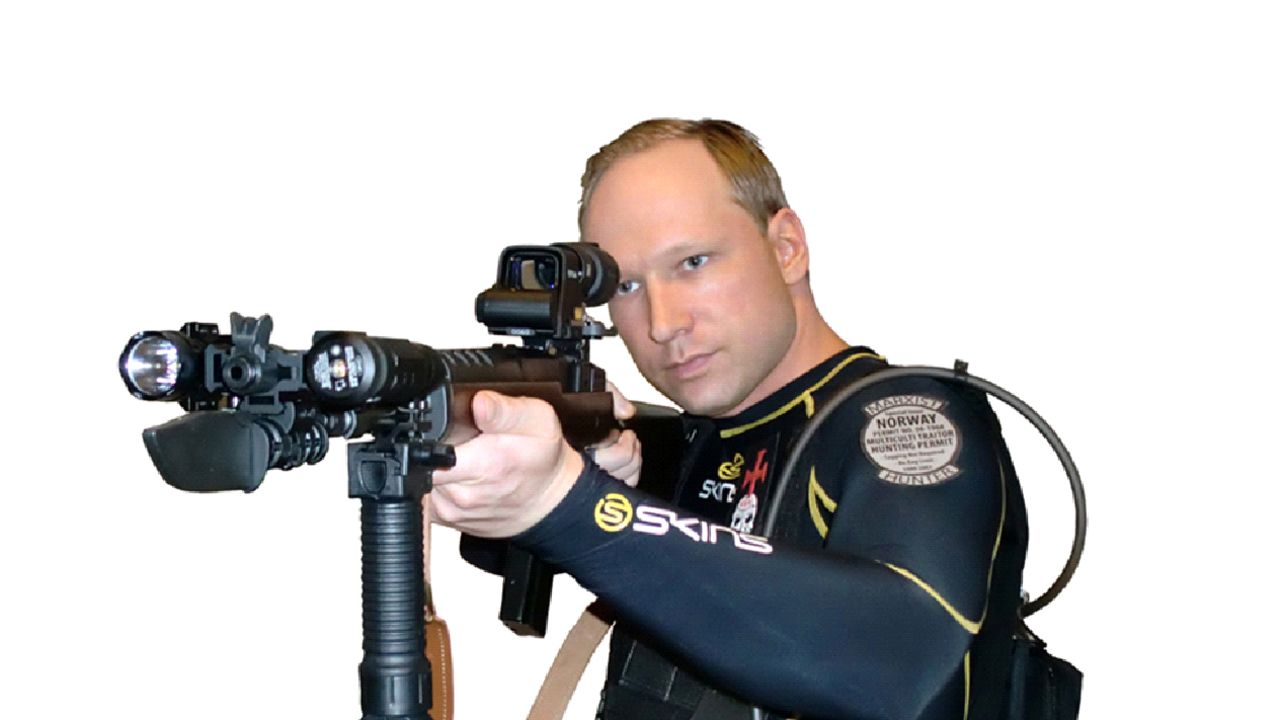 Anders Behring Breivik is on trial for killing 77 people in Norway in a bomb and gun rampage last summer.