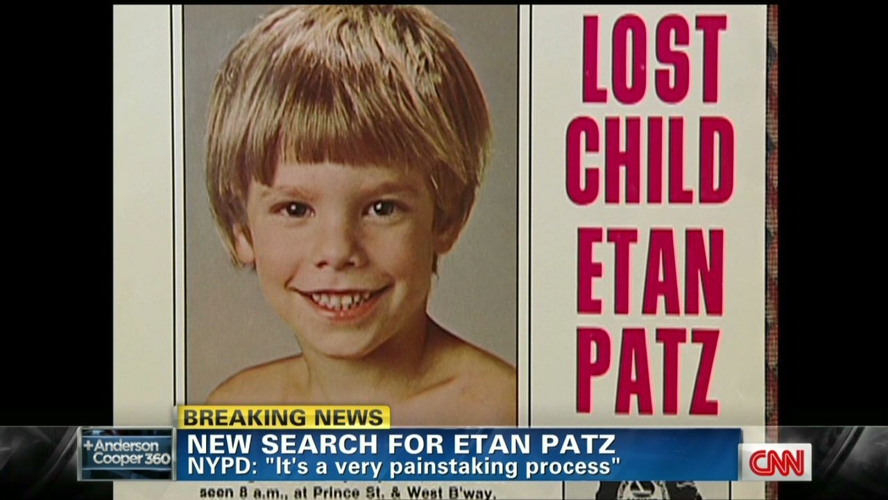 National Missing Children's Day is based on the case of Etan Patz.   