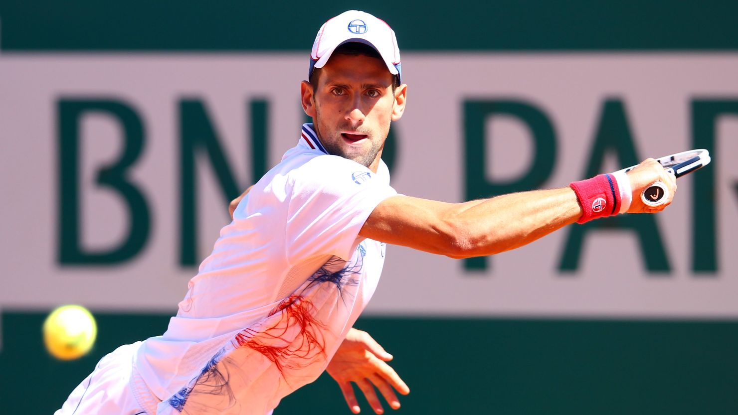 Novak Djokovic was in action in Monte Carlo the day after he learned of his grandfather's death