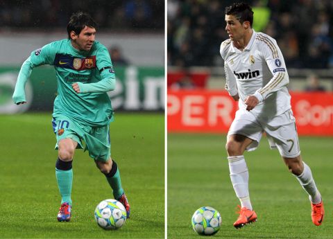 Lionel Messi and Cristiano Ronaldo have scored a staggering 116 goals between them this season in all competitions.