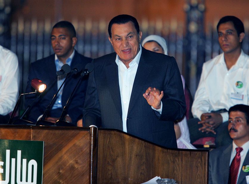 In 2005, Mubarak again runs for a six-year term in the country's first multiparty presidential election. He was declared the official winner with about 88% of the vote, but many considered the election to be a sham.
