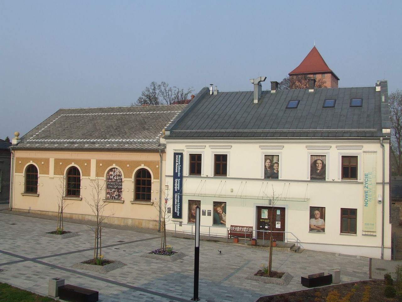 The Auschwitz Jewish Center includes a renovated, historic synagogue, a museum and an education center. It is located in the old city center of Oświęcim, a few kilometers from Auschwitz.  