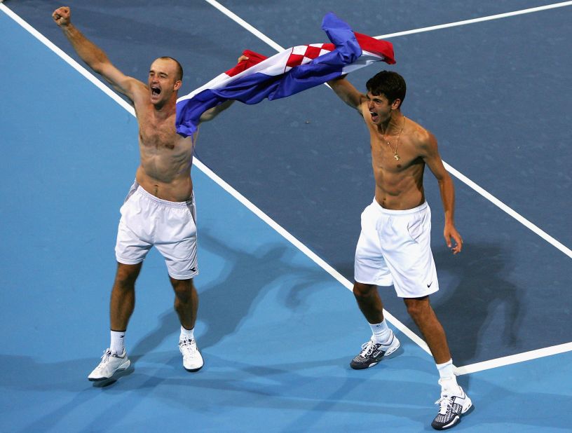 One of Ljubicic's finest moments on a tennis court came when he and Ancic secured a bronze medal for Croatia at the 2004 Athens Olympics in the men's doubles. 