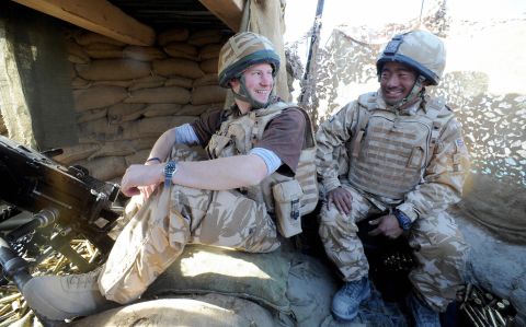 The Prince is a Captain in the British Army, and served a tour of duty in Afghanistan's Helmand province in 2007 and 2008, as a Forward Air Controller for NATO forces.