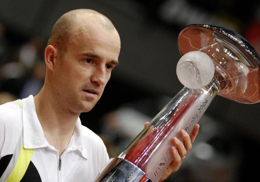 Ljubicic reached a career-high ranking of No. 3 in the world in 2006 -- a year in which he won three ATP titles, including this one in Vienna. "I felt like I was No. 1 because at the time it was impossible to get to (Roger Federer and Rafael Nadal). It is something I am really proud of. I felt like the No. 1 of normal people," he said.